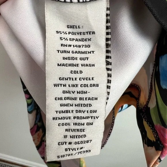 Beige By ECI Black Floral Scuba Lined Sheath Dress - Picture 16 of 16